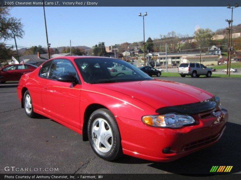 Victory Red / Ebony 2005 Chevrolet Monte Carlo LT