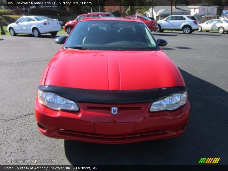Victory Red / Ebony 2005 Chevrolet Monte Carlo LT