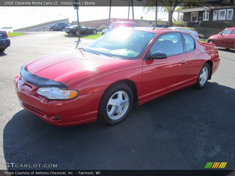 Victory Red / Ebony 2005 Chevrolet Monte Carlo LT