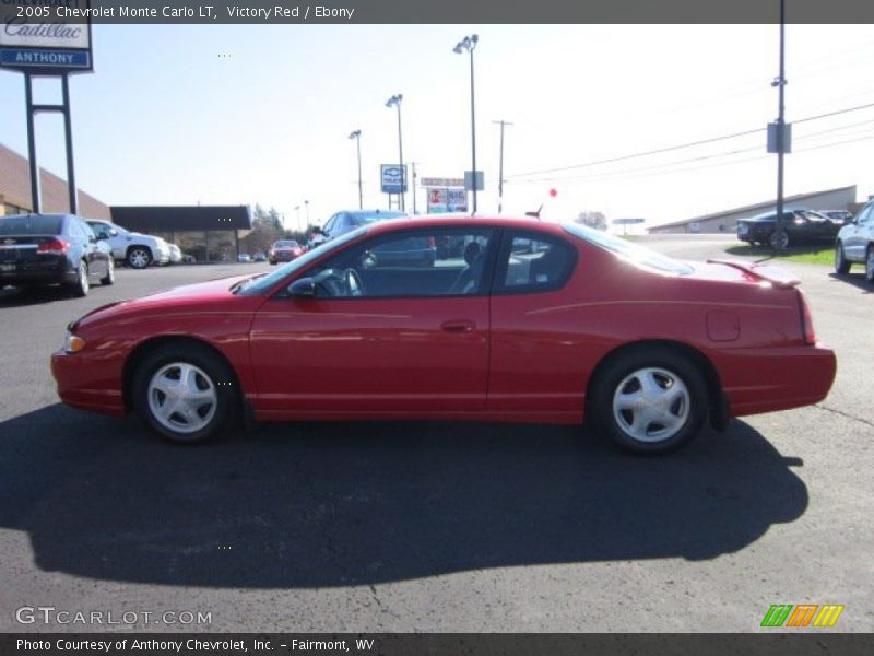 Victory Red / Ebony 2005 Chevrolet Monte Carlo LT