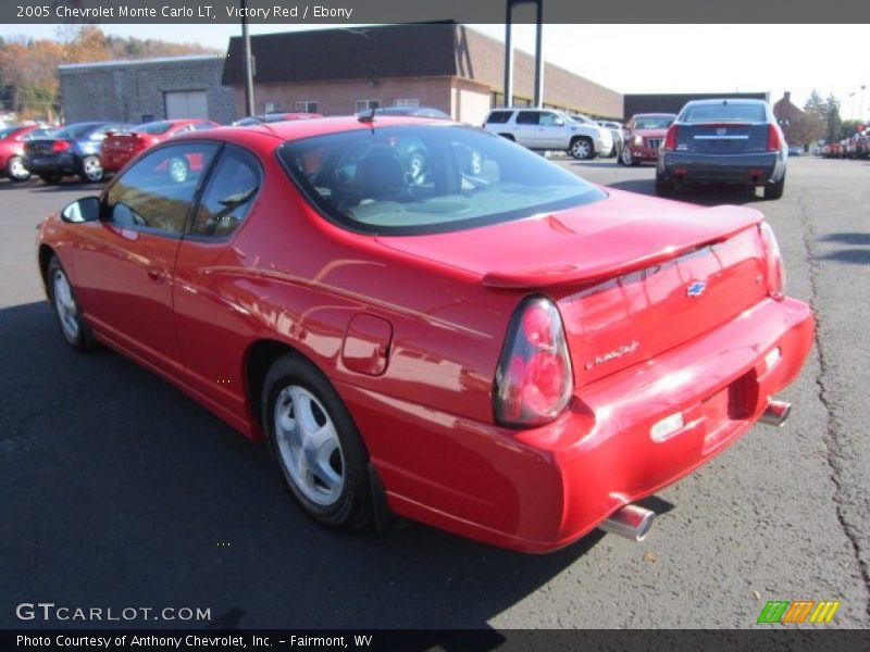 Victory Red / Ebony 2005 Chevrolet Monte Carlo LT