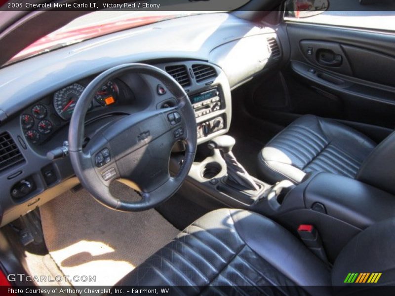 Ebony Interior - 2005 Monte Carlo LT 