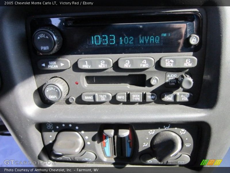 Audio System of 2005 Monte Carlo LT