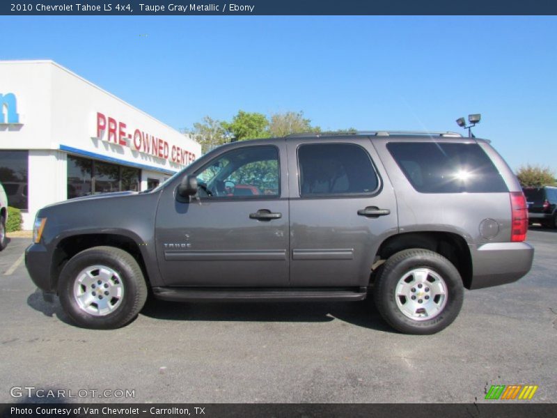 Taupe Gray Metallic / Ebony 2010 Chevrolet Tahoe LS 4x4