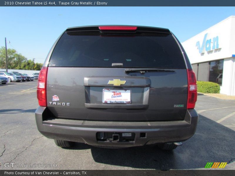 Taupe Gray Metallic / Ebony 2010 Chevrolet Tahoe LS 4x4