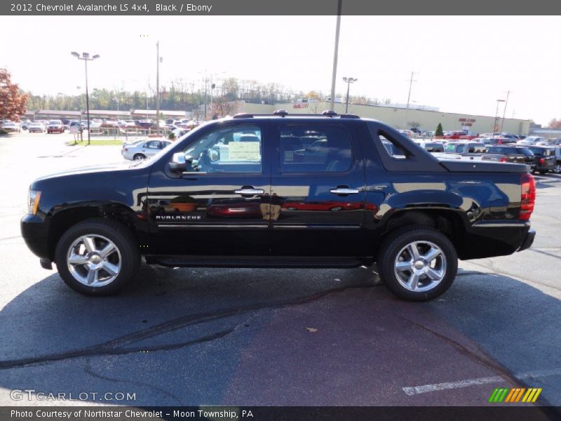 Black / Ebony 2012 Chevrolet Avalanche LS 4x4