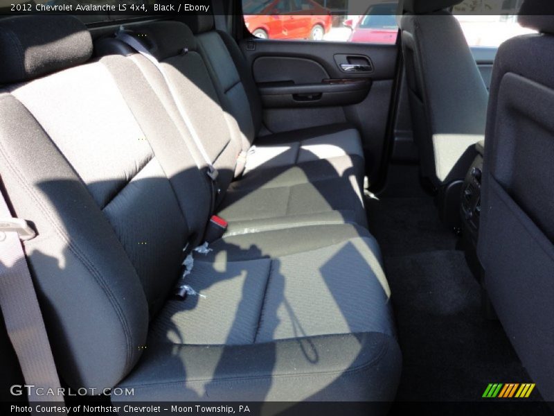 Black / Ebony 2012 Chevrolet Avalanche LS 4x4