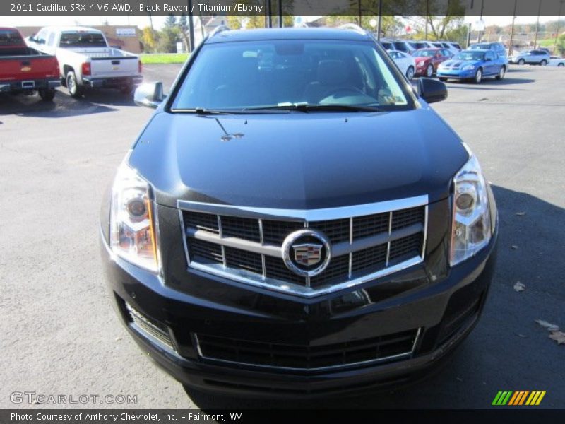 Black Raven / Titanium/Ebony 2011 Cadillac SRX 4 V6 AWD