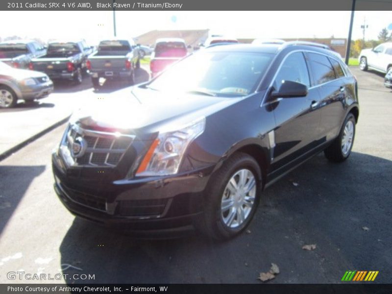 Black Raven / Titanium/Ebony 2011 Cadillac SRX 4 V6 AWD