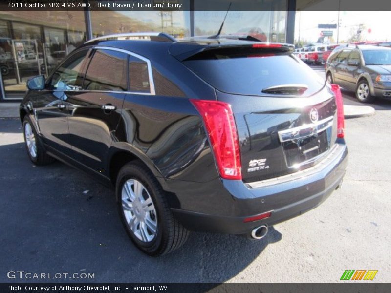 Black Raven / Titanium/Ebony 2011 Cadillac SRX 4 V6 AWD
