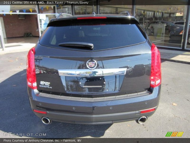 Black Raven / Titanium/Ebony 2011 Cadillac SRX 4 V6 AWD