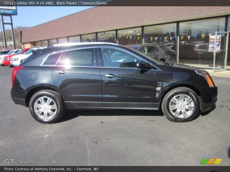 Black Raven / Titanium/Ebony 2011 Cadillac SRX 4 V6 AWD
