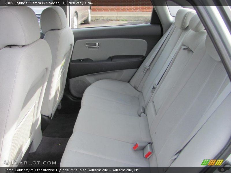 Quicksilver / Gray 2009 Hyundai Elantra GLS Sedan