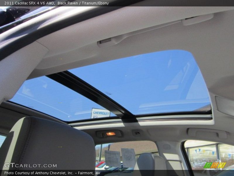Black Raven / Titanium/Ebony 2011 Cadillac SRX 4 V6 AWD
