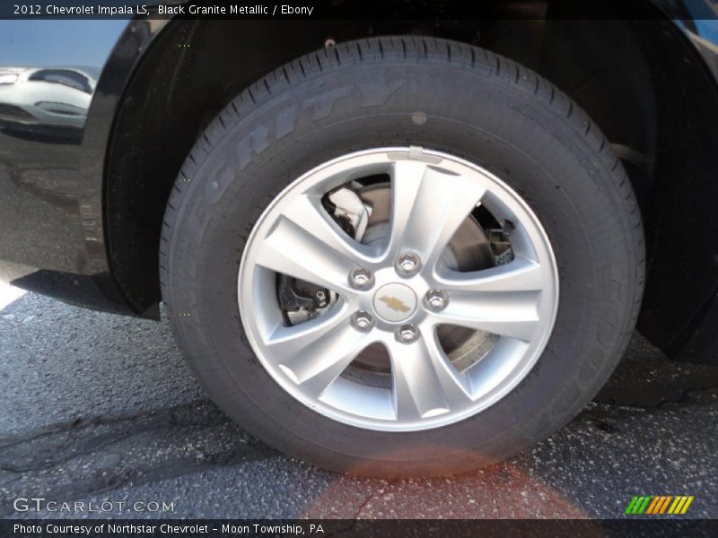 Black Granite Metallic / Ebony 2012 Chevrolet Impala LS