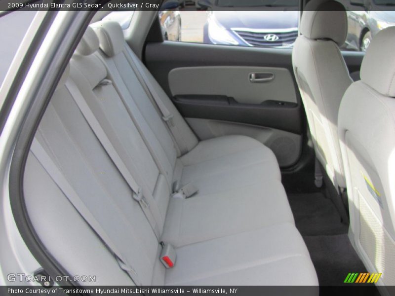 Quicksilver / Gray 2009 Hyundai Elantra GLS Sedan