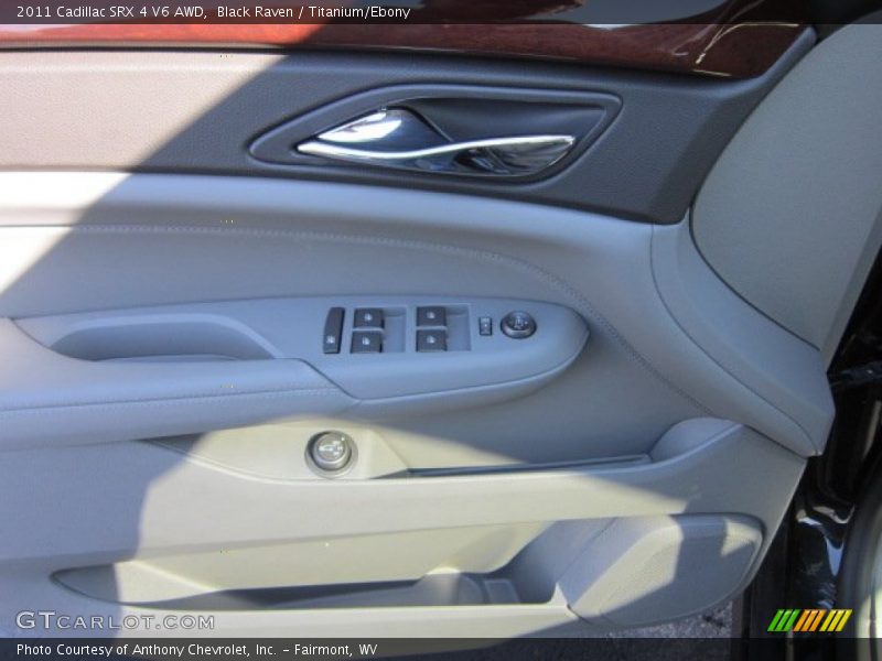 Black Raven / Titanium/Ebony 2011 Cadillac SRX 4 V6 AWD