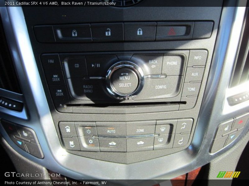 Black Raven / Titanium/Ebony 2011 Cadillac SRX 4 V6 AWD