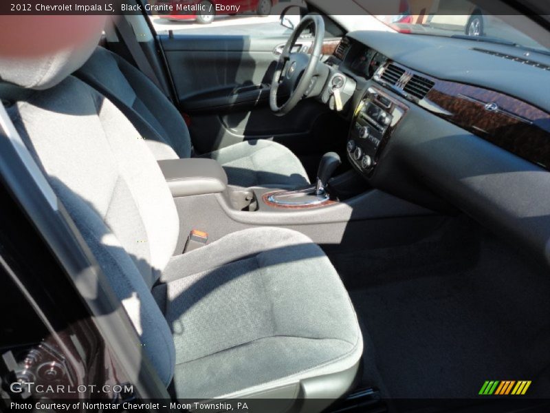 Black Granite Metallic / Ebony 2012 Chevrolet Impala LS