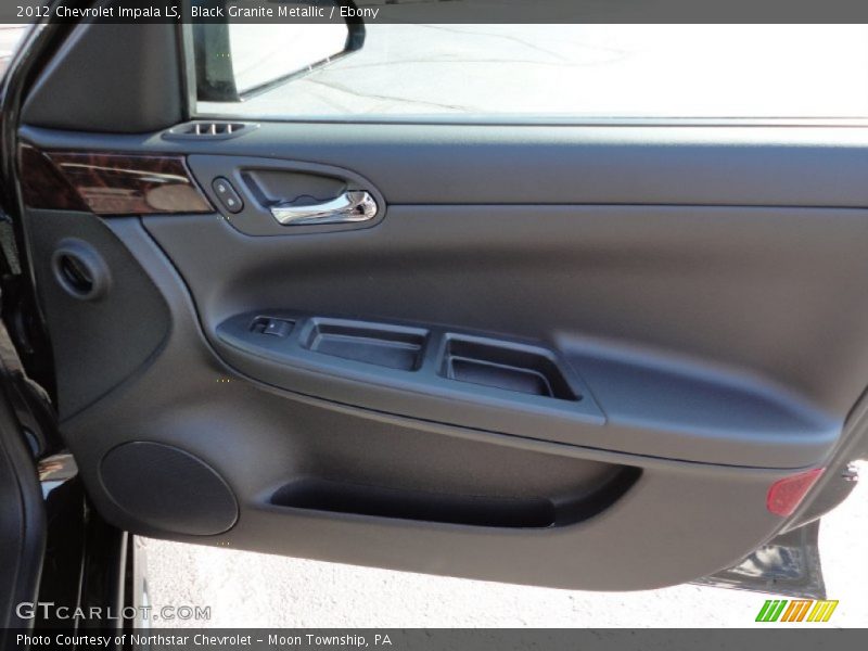Black Granite Metallic / Ebony 2012 Chevrolet Impala LS