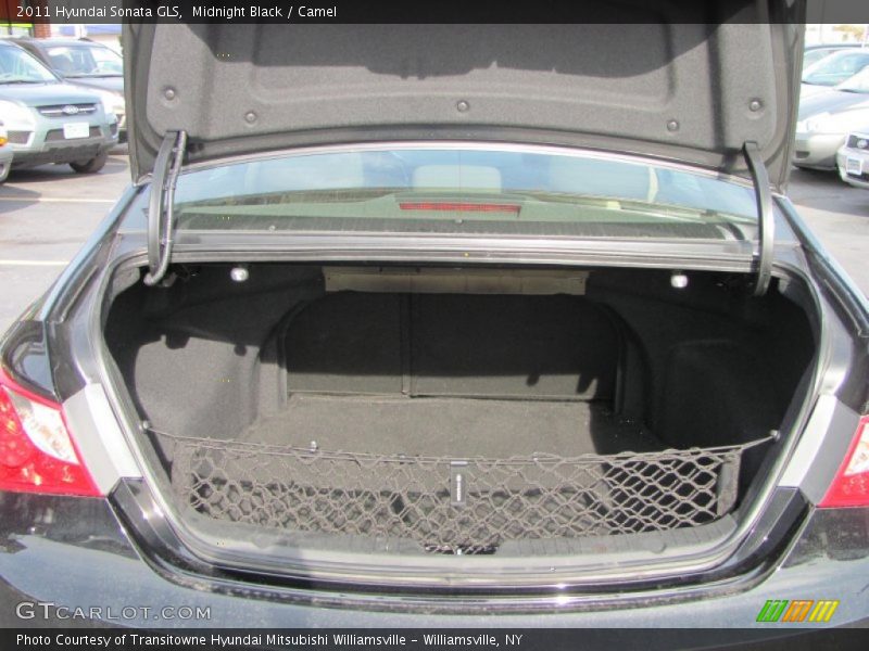 Midnight Black / Camel 2011 Hyundai Sonata GLS