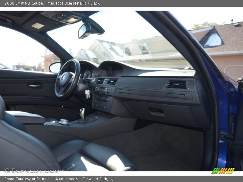 Interlagos Blue Metallic / Black 2008 BMW M3 Coupe