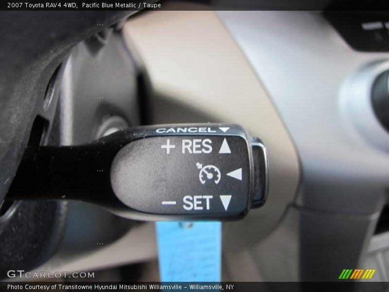 Pacific Blue Metallic / Taupe 2007 Toyota RAV4 4WD