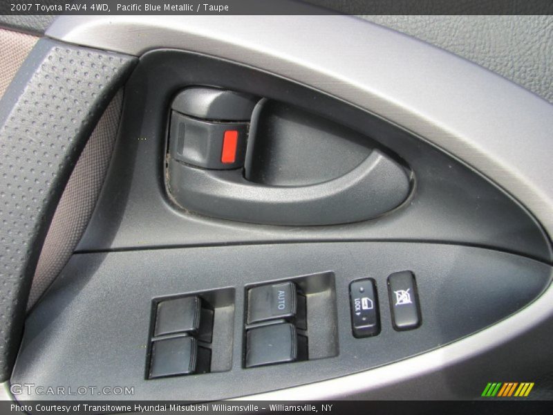 Pacific Blue Metallic / Taupe 2007 Toyota RAV4 4WD