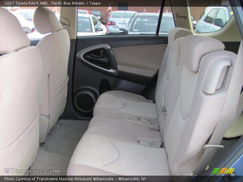 Pacific Blue Metallic / Taupe 2007 Toyota RAV4 4WD