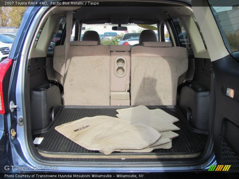 Pacific Blue Metallic / Taupe 2007 Toyota RAV4 4WD