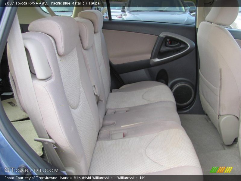 Pacific Blue Metallic / Taupe 2007 Toyota RAV4 4WD