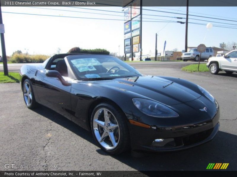 Black / Ebony Black 2011 Chevrolet Corvette Coupe
