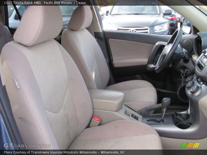 Pacific Blue Metallic / Taupe 2007 Toyota RAV4 4WD
