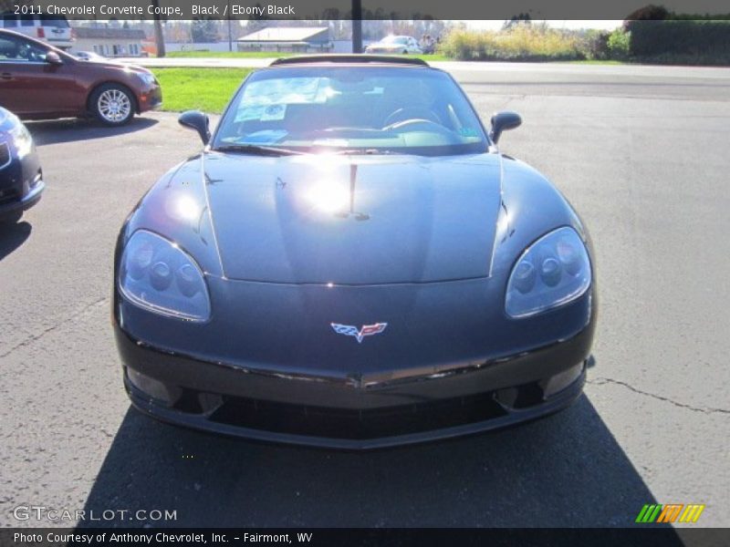 Black / Ebony Black 2011 Chevrolet Corvette Coupe