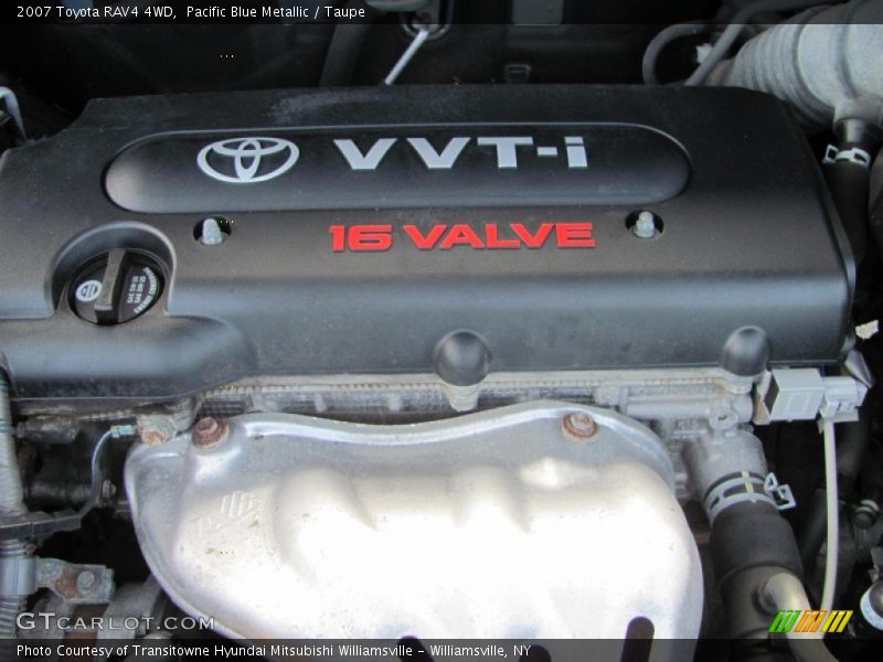 Pacific Blue Metallic / Taupe 2007 Toyota RAV4 4WD