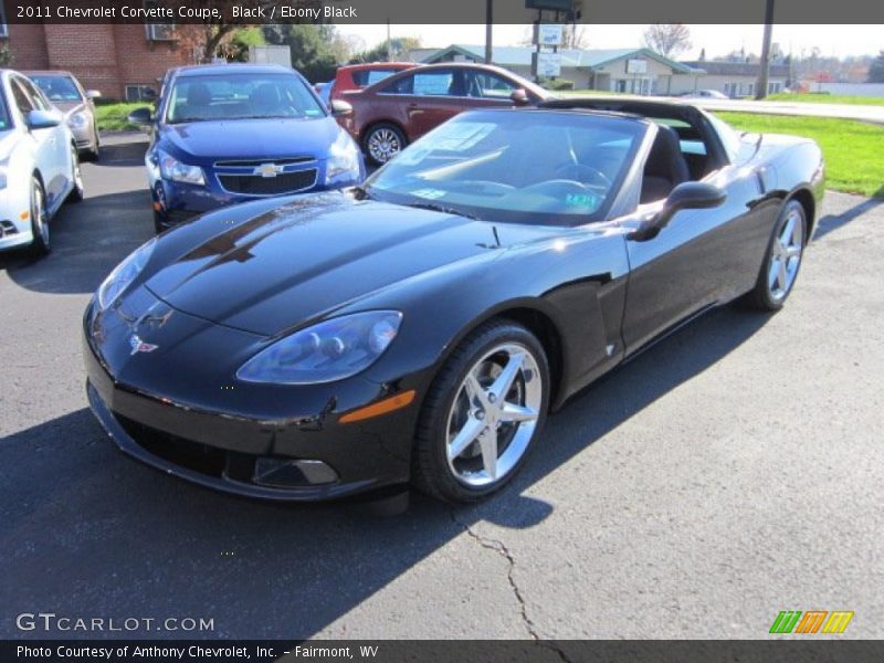 Black / Ebony Black 2011 Chevrolet Corvette Coupe