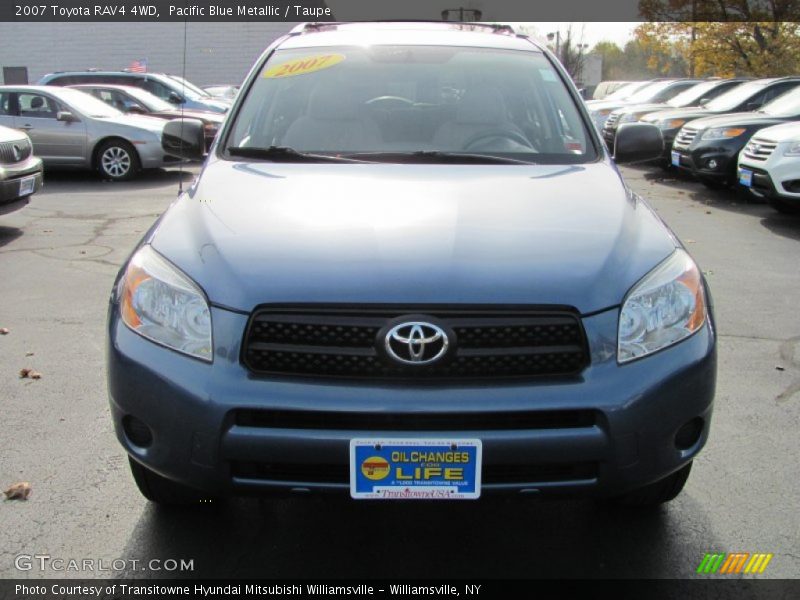 Pacific Blue Metallic / Taupe 2007 Toyota RAV4 4WD