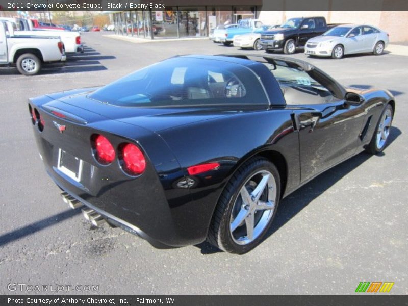 Black / Ebony Black 2011 Chevrolet Corvette Coupe