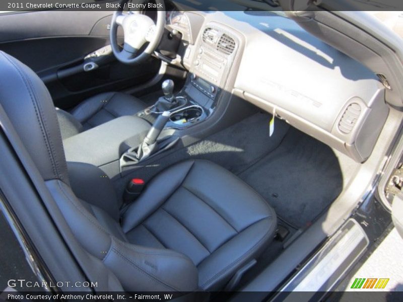 Black / Ebony Black 2011 Chevrolet Corvette Coupe