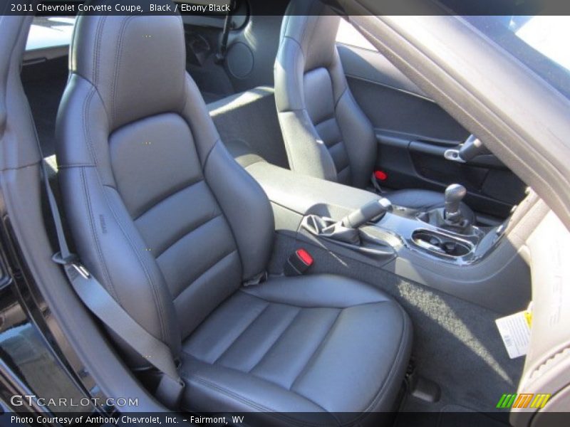 Black / Ebony Black 2011 Chevrolet Corvette Coupe