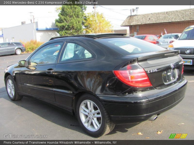 Black / Charcoal 2002 Mercedes-Benz C 230 Kompressor Coupe