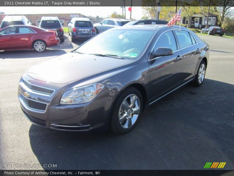 Taupe Gray Metallic / Ebony 2011 Chevrolet Malibu LT