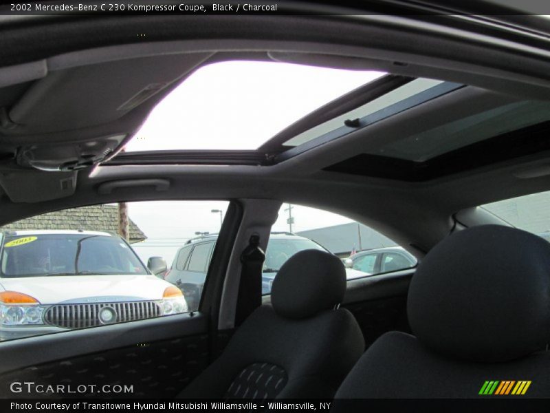 Black / Charcoal 2002 Mercedes-Benz C 230 Kompressor Coupe