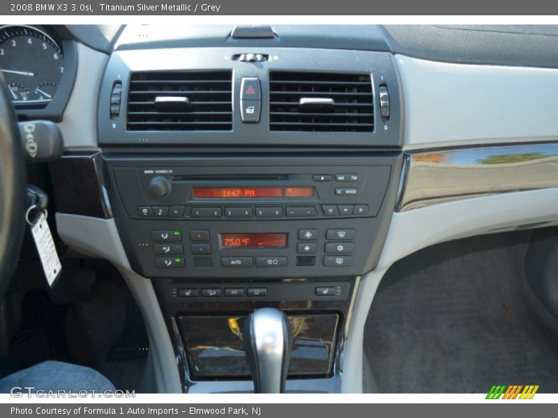 Titanium Silver Metallic / Grey 2008 BMW X3 3.0si