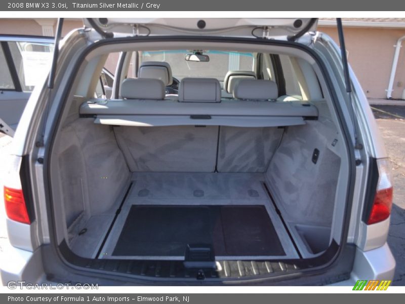 Titanium Silver Metallic / Grey 2008 BMW X3 3.0si