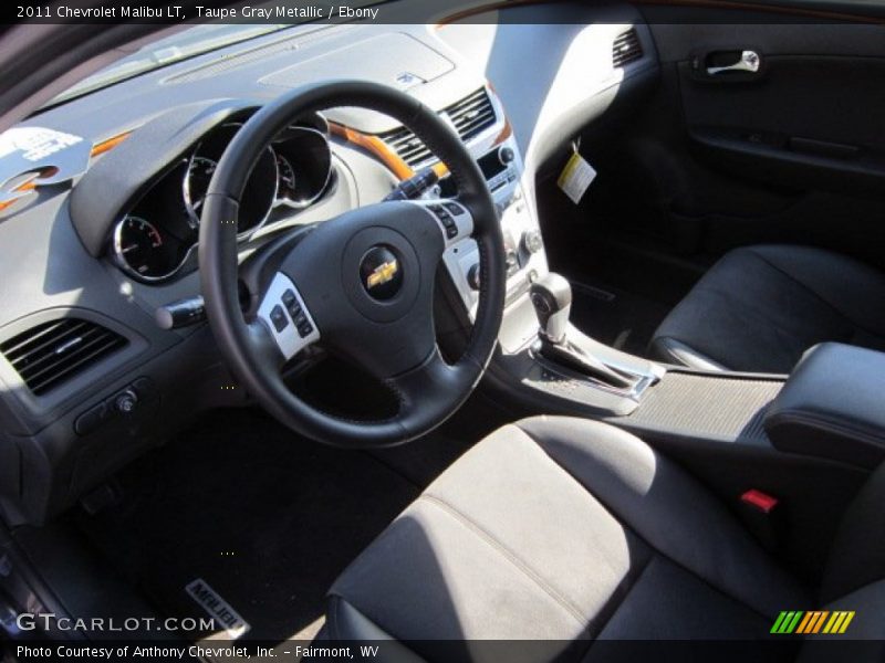 Taupe Gray Metallic / Ebony 2011 Chevrolet Malibu LT