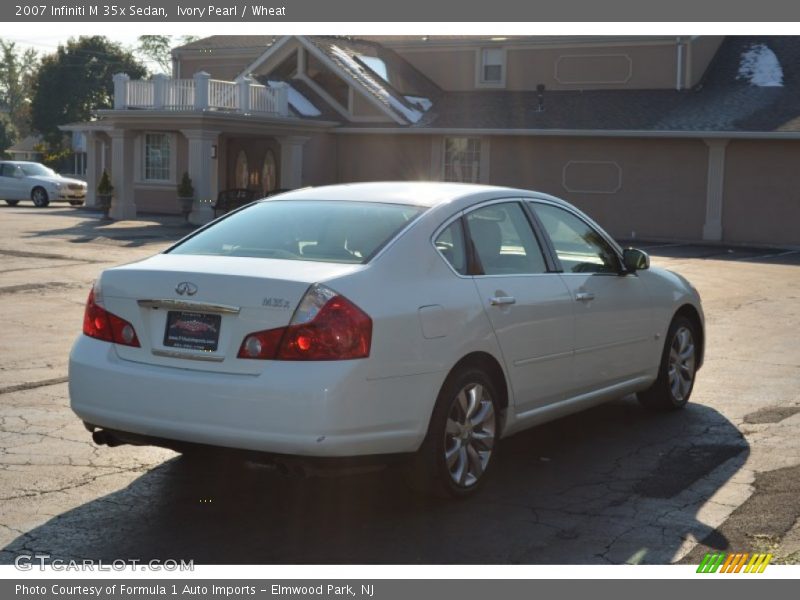 Ivory Pearl / Wheat 2007 Infiniti M 35x Sedan