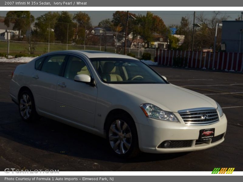 Ivory Pearl / Wheat 2007 Infiniti M 35x Sedan