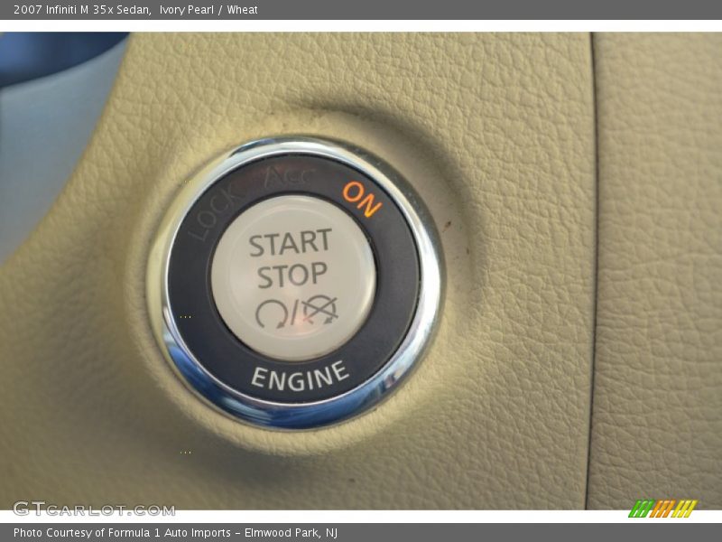 Ivory Pearl / Wheat 2007 Infiniti M 35x Sedan