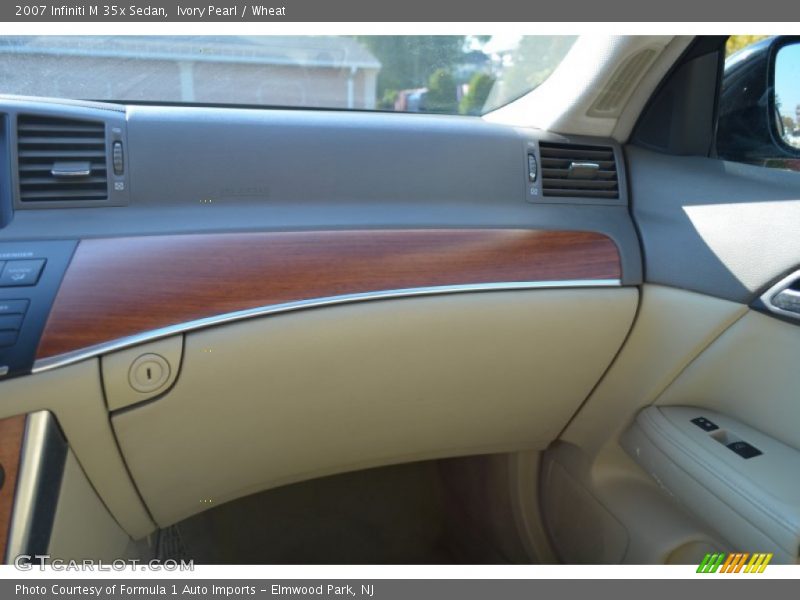 Ivory Pearl / Wheat 2007 Infiniti M 35x Sedan